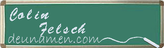 Colin Felsch Visitenkarte